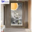 Tranh Treo Tường Hươu Hiện Đại , Tranh Tráng Gương D40x60cm D50x75cm D60x90cm D70x110m