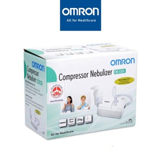 Máy xông mũi họng, khí dung OMRON NE-C801 cho trẻ em và người lớn bảo hành 2 năm chính hãng