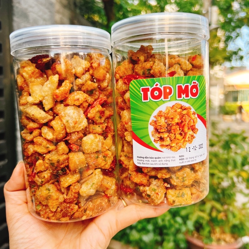 Tóp Mỡ Mắm Tỏi Hành loại 1 ít mỡ siêu ngon hủ 230gr