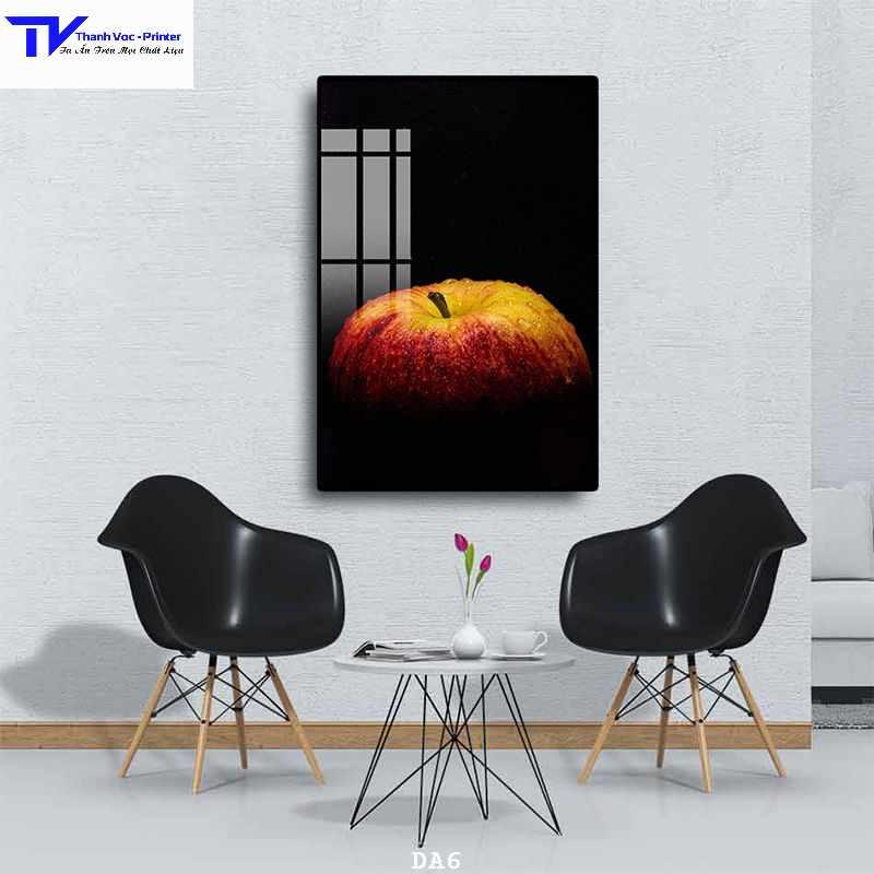 Tranh Treo Tường Trang Trí Phòng Ăn , Tranh Tráng Gương D40x60cm D50x75cm D60x90cm D70x110m