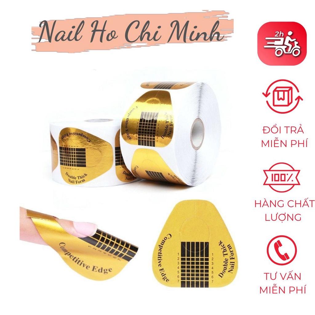 [SINE LỚN] Giấy nối móng bằng cách tạo phom - khuôn giấy nối móng size lớn