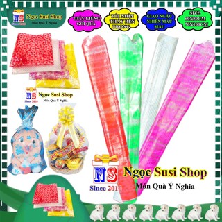 [TẶNG NƠ] GIẤY GÓI QUÀ KIẾNG GÓI GIỎ QUÀ ,GẤU BÔNG GIẤY GÓI QUÀ NOEL TẾT - MUA CHỌN SIZE