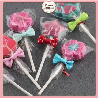 Set 100 túi nylon trong suốt bọc kẹo mút nhiều kích cỡ chọn lựa