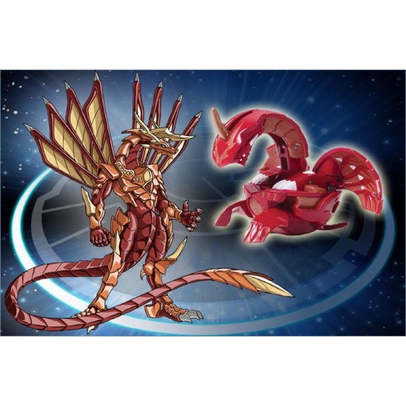 Đồ chơi biến hình mô hình Bakugan chính hãng Apollonir (thần lửa