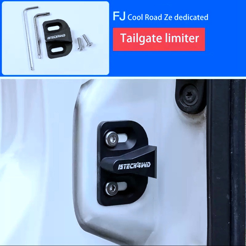 Sửa Đổi Xe Cửa Sau Bảo Vệ Hạn Chế Chặn Giải Quyết Tiếng Ồn Bất Thường Khóa Cửa Cho Xe Toyota FJ Cruiser 06-21