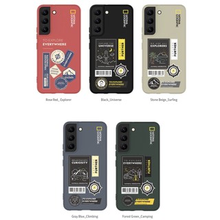 National Geographic - Palette Color Wappen dán họa tiết vỏ điện thoại hôn mê cho iphone 15 14 13 12 11 pro max s24 s23 s22 plus s22 + s21 màu be siêu đen xanh