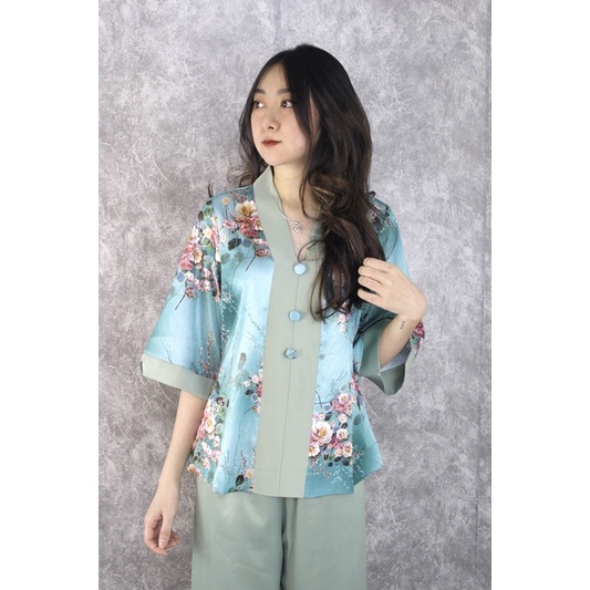Set Lụa Cao Cấp Đi Lễ Chùa Hoạ Tiết Hoa Cành | Shopee Việt Nam