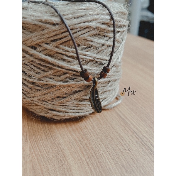 Vòng cổ Sachi -  dây chuyền chiếc lá vintage