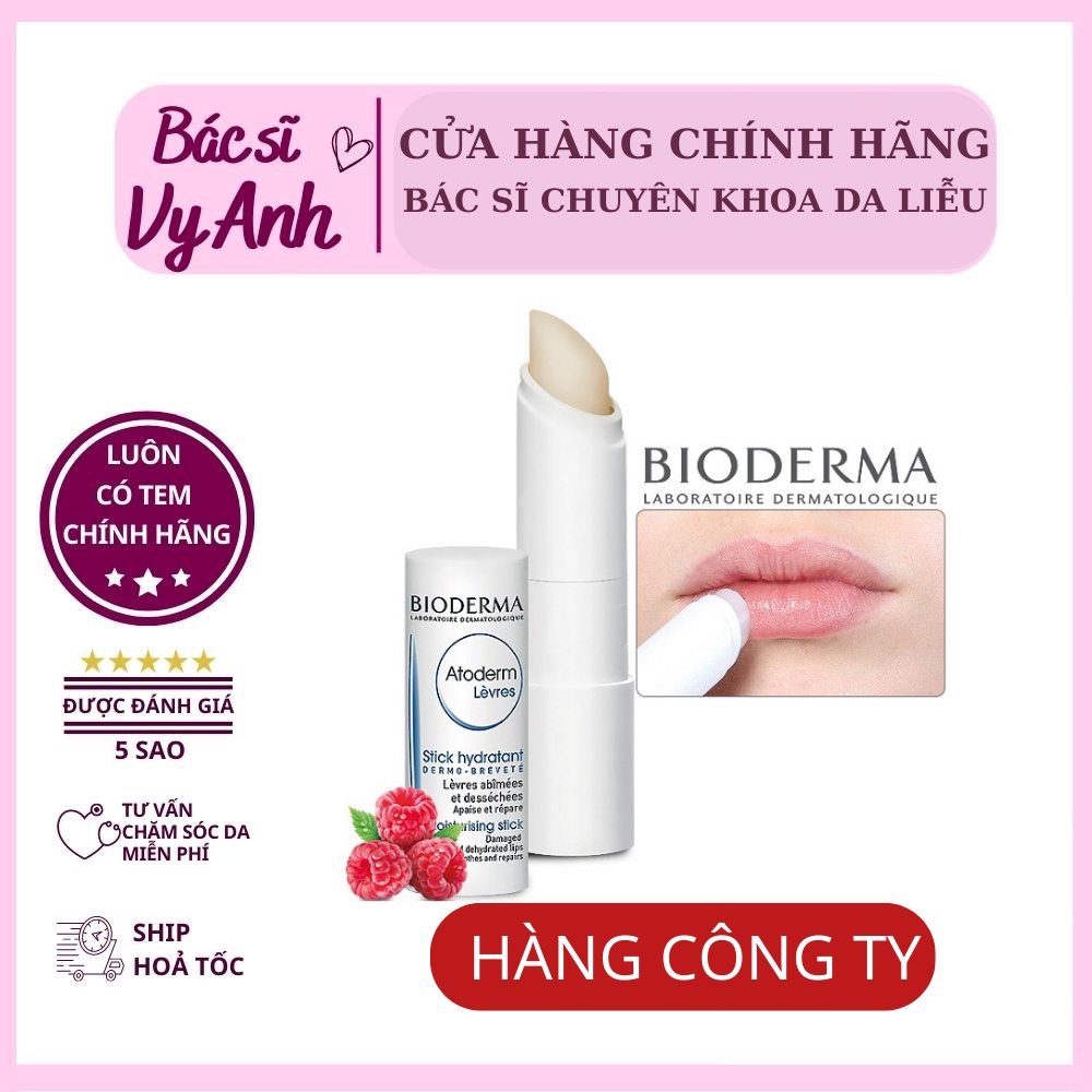 [HÀNG CHÍNH HÃNG] Son dưỡng Bioderma Atoderm Levres 4g / CÔNG TY ...
