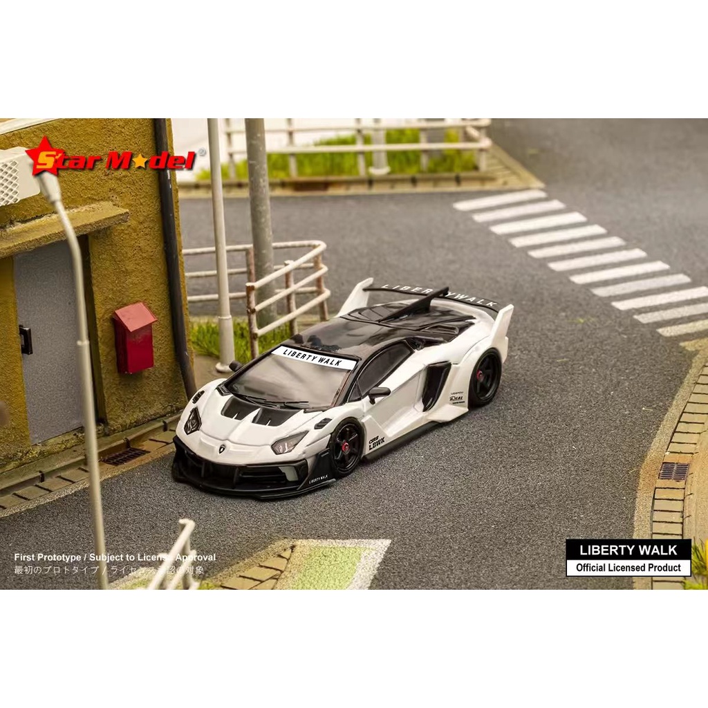 Mô hình xe Lamborghini Aventador LP700-4 2.0 LBWK 1:64 Star Model