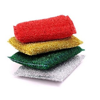 Combo 4 Miếng Rửa Chén Kim Tuyến Tạo Bọt