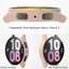 Ốp lưng + Vỏ kính cho Samsung Watch 5 40mm 44mm Tấm bảo vệ màn hình PC Matte Xung quanh Ốp lưng Galaxy Watch5 Vỏ bảo vệ