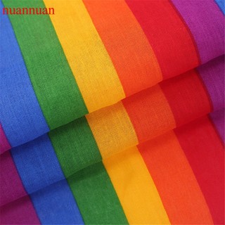 Khăn rằn cotton quàng đầu buộc cổ tay màu cầu vồng cho cộng đồng LGBT