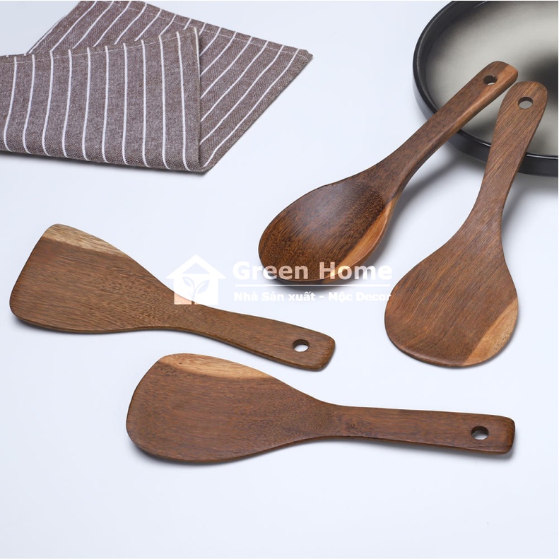 Muỗng Xẻng Gỗ Walnuts Tự Nhiên 100% Hàng Xuất Khẩu Chất Lượng Cao,Dùng Để Nấu Ăn An Toàn Thực Phẩm