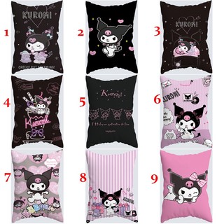 Vỏ Gối Kuromi Dễ Thương Một Mặt In Hình Chữ Nhật Polyester Vỏ Gối Phòng Ngủ Sofa Trang Trí Nhà Gối (Không Có Lõi Gối)