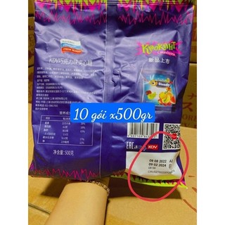 [sẵn hàng mới] kẹo nga tím 500gr vs 408gr