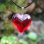 ✿ Vòng cổ Mặt Thủy Tinh Trái Tim Nhiều Màu Thời Trang