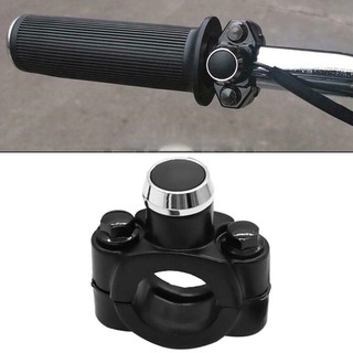 Redbaiaa1 Đèn Pha Nhấp Nháy Nút Công Tắc Tạm Thời Hợp Kim Nhôm Gián Đoạn Moto Phần