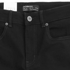 Quần jean nam trơn Kboy Shop form regular fit tôn dáng dày dặn, co giãn, dễ mặc, Basic cao cấp - QJN03