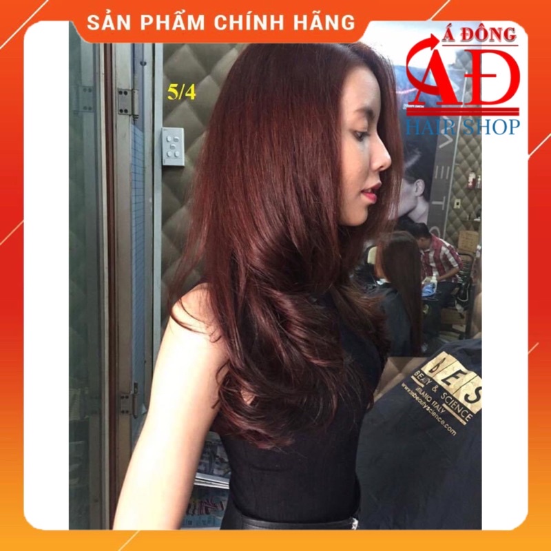 THUỐC NHUỘM THỜI TRANG ĂN BẠC CHOCOLATE HƯƠNG SOCOLA 123 100ML + OXY (+Bao tay, mũ trùm, bọc tai)