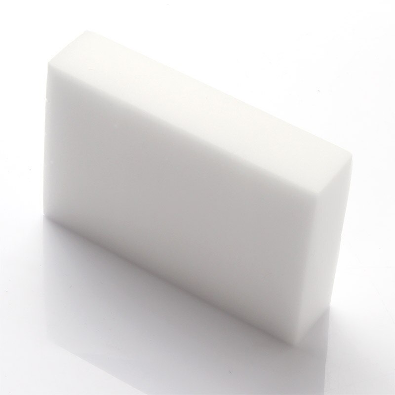10 / 50 / 100 Chiếc Trắng Magic Bọt Biển Tẩy Làm Sạch Melamine Đa Năng Bọt Bụi Trắng Nhà Bếp Miếng Lót Melamine Giặt 100 * 60 * 20mm