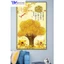 Tranh Treo Tường Cây Tiền , Tranh Tráng Gương D40x60cm D50x75cm D60x90cm D70x120m
