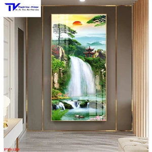 Tranh Treo Tường Phong Thuỷ Đứng D40x60cm D50x75cm D60x90cm D70x120cm