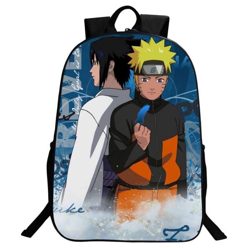 Ba lô đi học họa tiết nhân vật anime Naruto Kakashi Uchiha Itachi Quà cho trẻ em