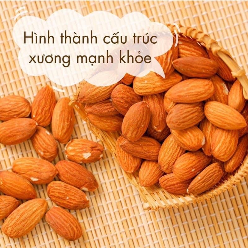 Hạnh Nhân (KHÔNG VỎ) sấy mộc cao cấp - Hộp 400gr