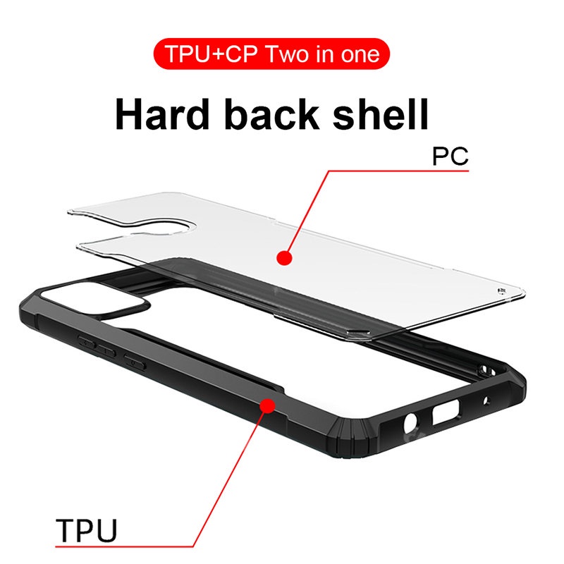 Ốp Điện Thoại Trong Suốt Túi Khí Samsung A07 2025 LTE Cho Samsung Galaxy A27 A37 A57 A07 A17 LTE SamsungA07 5G 4G Ốp lưng Trong Suốt Acrylic Chống Sốc Ốp Lưng TPU Mềm