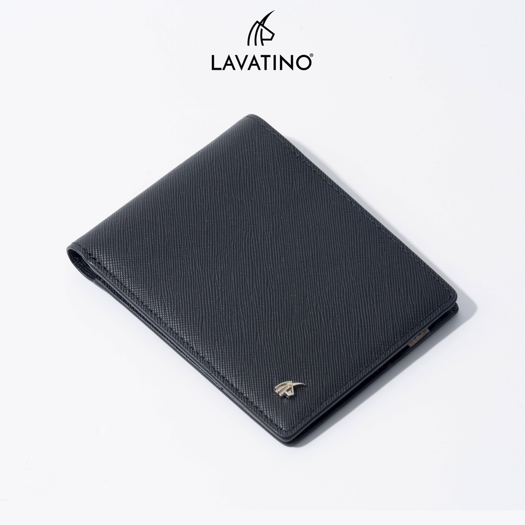 Ảnh Ví Nam Cao Cấp Da Saffiano Chống Xước, Chống Thấm Nước Chính Hãng Lavatino - WB28 3