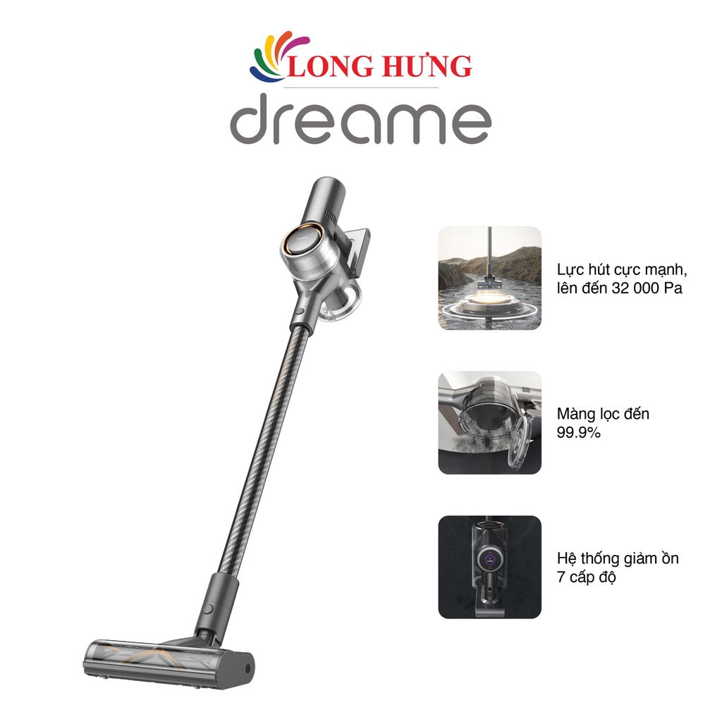 Máy hút bụi không dây cầm tay Dreame V12 Pro VFS1 - Hàng chính hãng ...