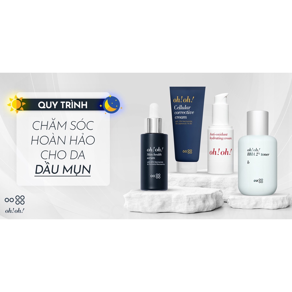 Kem dưỡng phục hồi da đa năng oh oh Cellular Corrective Cream (30ml)