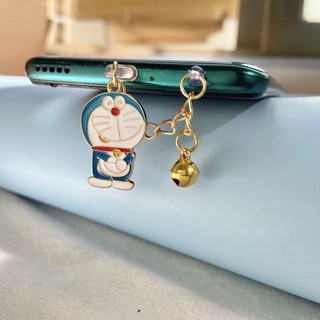 Nút Cắm Chống Bụi Hình Doraemon Dễ Thương Cho Điện Thoại