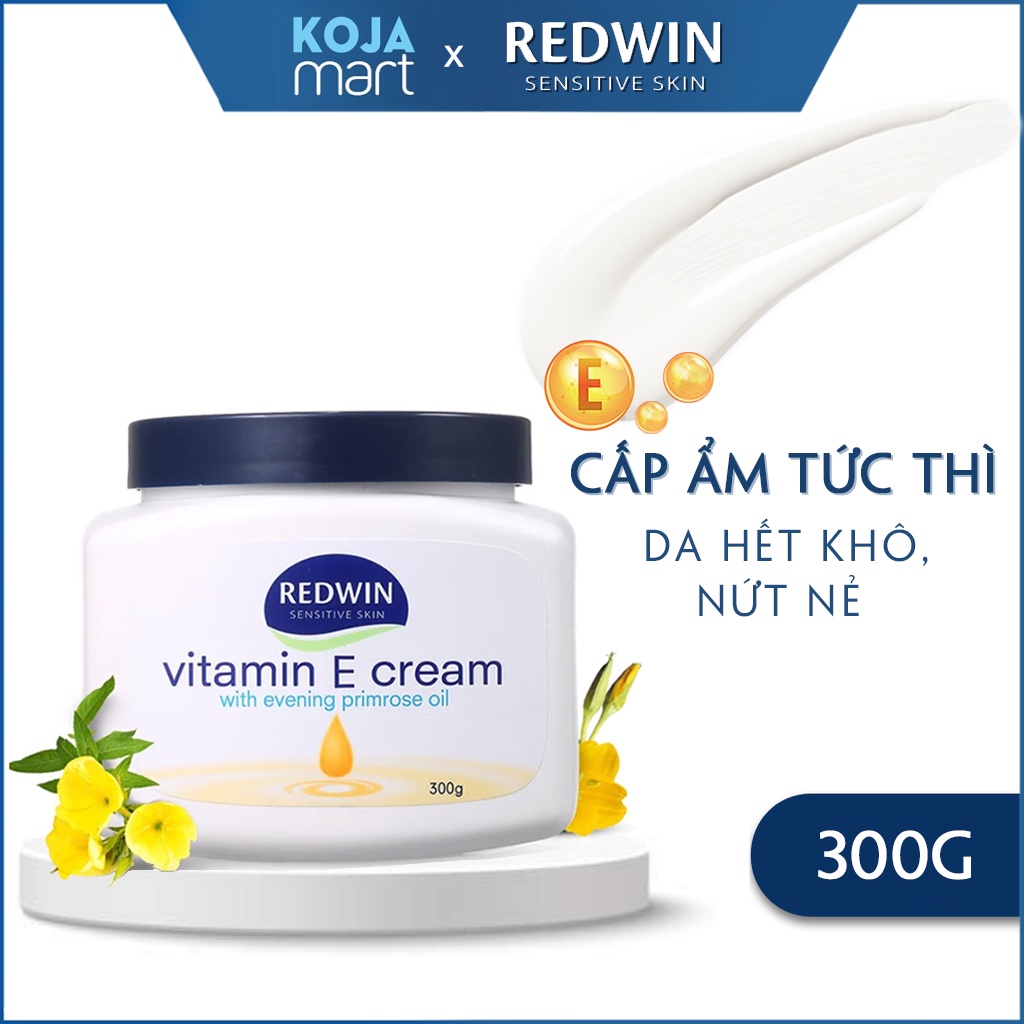 Kem Dưỡng Ẩm Redwin Vitamin E Cream 300g Úc Chính Hãng - Giúp Dưỡng Da ...
