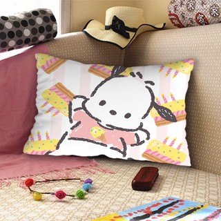 Vỏ gối Pochacco Sanrio Family hoạt hình dễ thương, trang trí ô tô/sofa/phòng ngủ, không kèm lõi