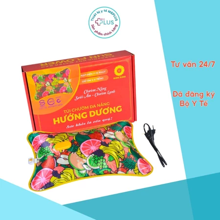 Túi Sưởi Ấm, túi chườm đa năng Hướng dương các cỡ giúp chăm sóc sức khỏe