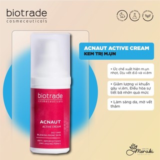[BIOTRADE] Kem giảm mụn Acne Out Active Cream 30ml