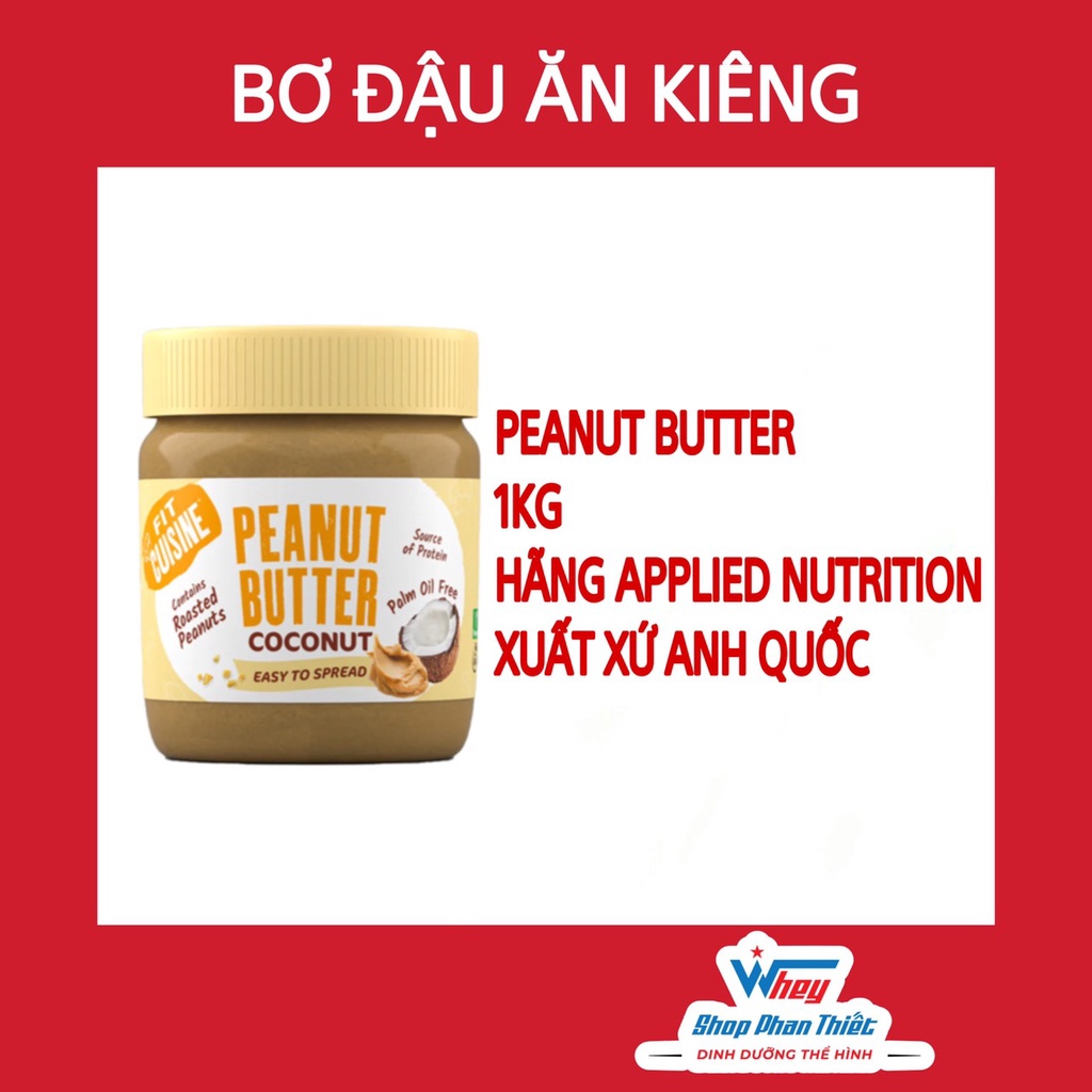 FIT CUISINE PEANUT BUTTER APPLIED NUTRITION BƠ ĐẬU PHỌNG WSPT