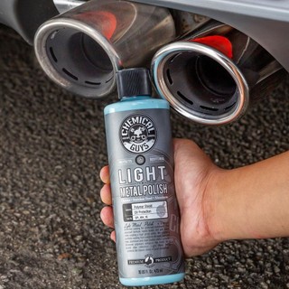 Kem đánh bóng kim loại kèm wax Chemical Guys Light Metal Polish, dung dịch làm bóng kim loại