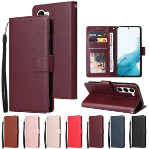 Mới Bao Da Điện Thoại Dạng Ví Nắp Lật Chống Sốc Sang Trọng Bảo Vệ Toàn Diện Cho samsung a05 a05s s23 s23plus s23ultra s23fe Ốp