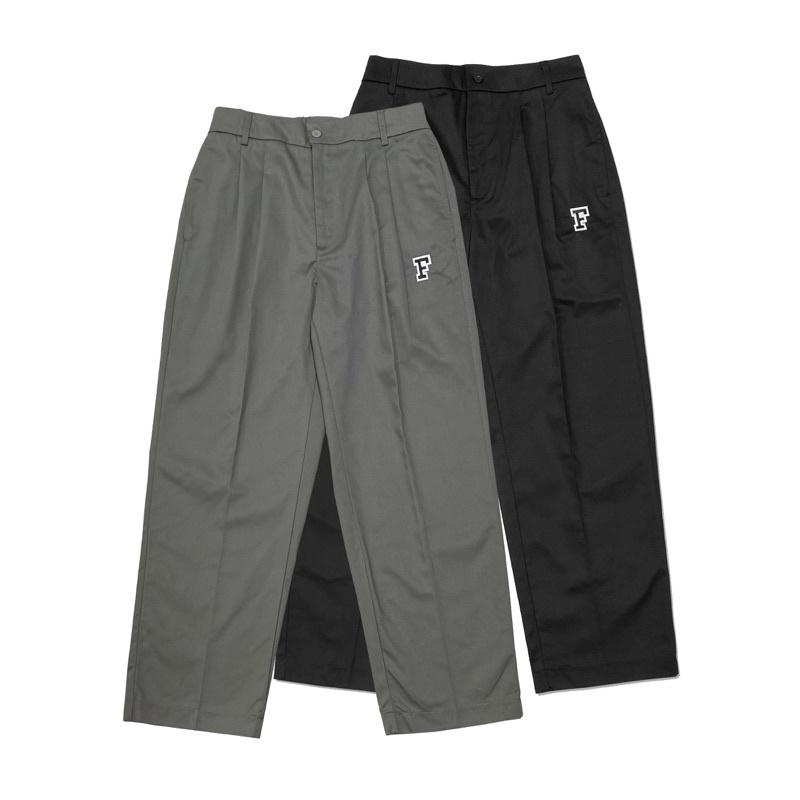Quần dài Wide Trousers FEARLESS F logo | Shopee Việt Nam