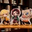 YB2 Demon Slayer Anime Ném Gối Sang Trọng Búp Bê Đồ Chơi Nhồi Bông Đệm Mềm Kamado Tanjirou Nezuko Shinobu Trang Trí Nhà