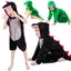 Trẻ Em Khủng Long Trang Phục Cá Sấu Trang Phục Cosplay Unisex Áo liền quần