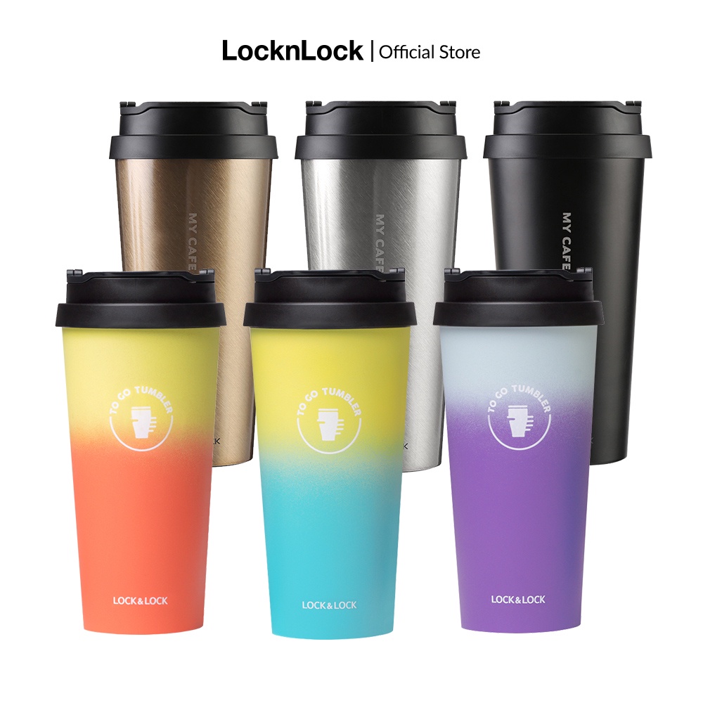 [Mã LIFEMC07CBAU giảm 50k đơn 350k] Bình giữ nhiệt Lock&Lock Two-tone/Clip Tumbler 540ml LHC4151