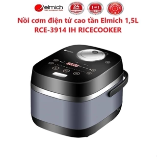 Nồi cơm điện tử cao tần Elmich 1,5L RCE-3914 IH RICECOOKER