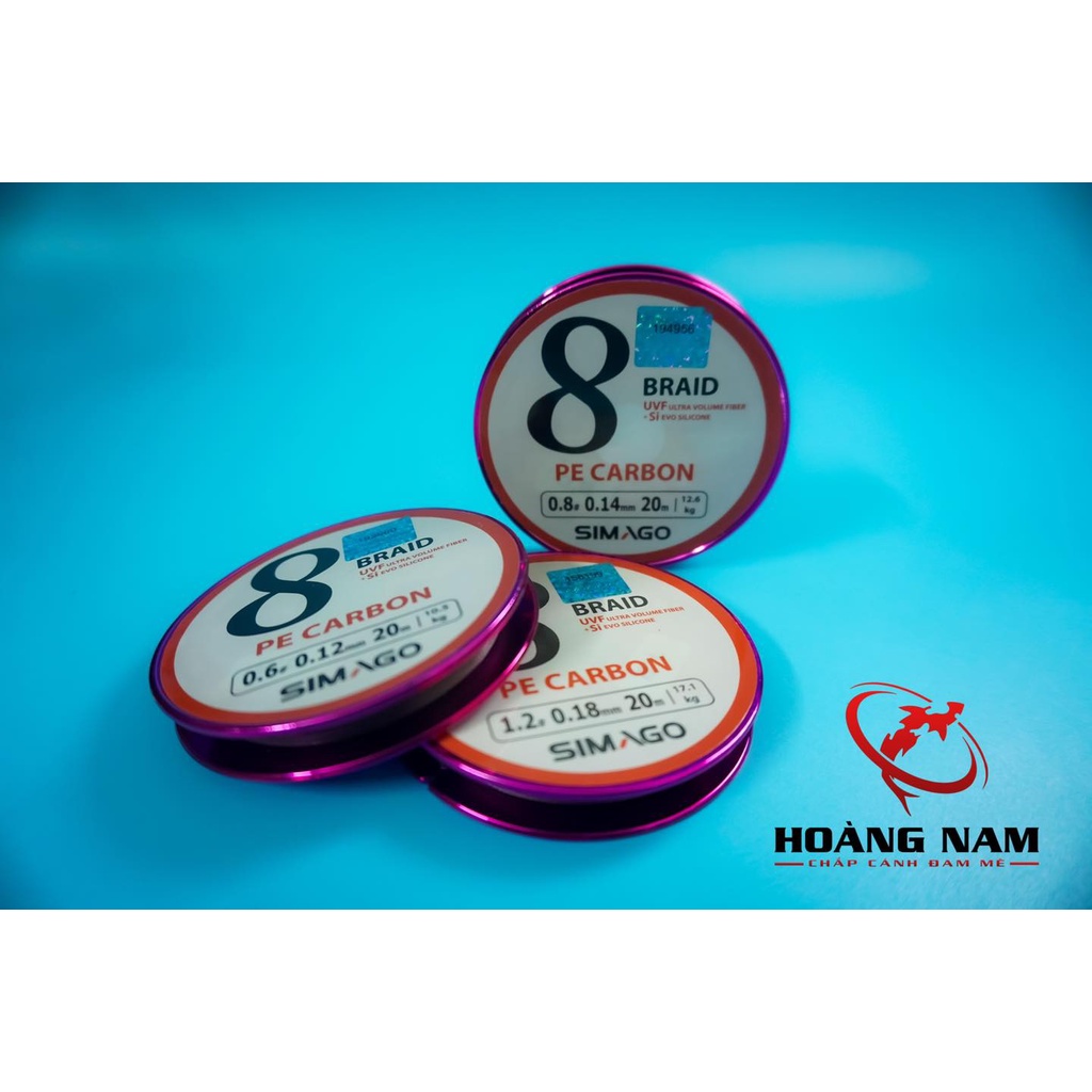 THẺO PE CARBON SIMAGO 20M