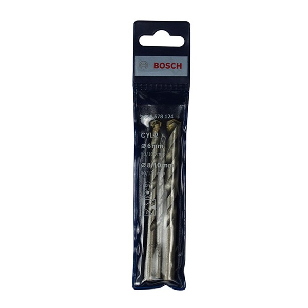 Ảnh Bộ mũi khoan tường 3 cây Bosch 2608578124 2