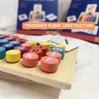 Bộ Đồ Chơi Lắp Ráp Bằng Gỗ Cho Bé 3-6 Tuổi