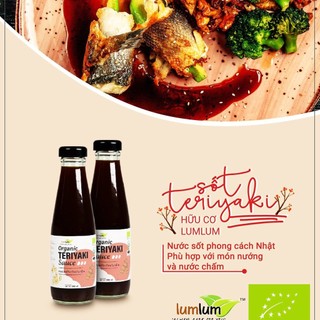 Các Loại Sốt Teriyaki, Sốt cà ri xanh,Sốt ớt chua ngọt, Sốt ớt giấm dứa, Sốt mè rang hữu cơ  LumLum